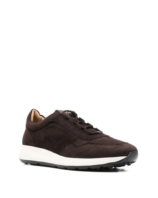 Tod's Men's Brown Lace-Up Sneakers