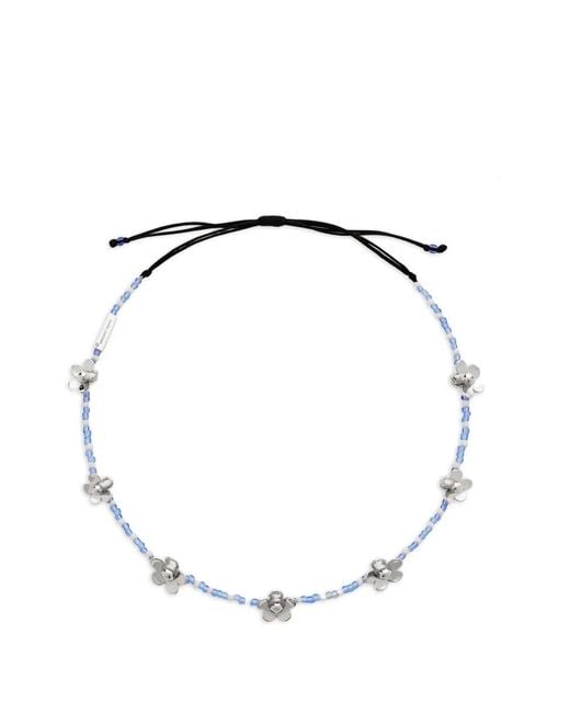Marc Jacobs Metallic The Daisy Beaded Necklace