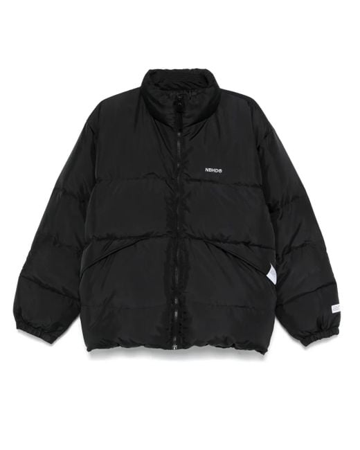 Neighborhood Black Down Jacket for men