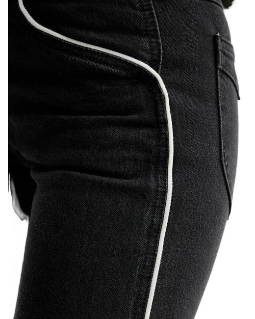 Levi's Black Side-Stripe Jeans