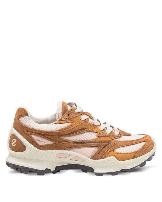 Ecco Brown Biom C-Trail Leather Trainers