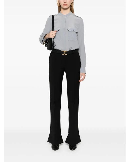 Chloé Black Flared Trousers