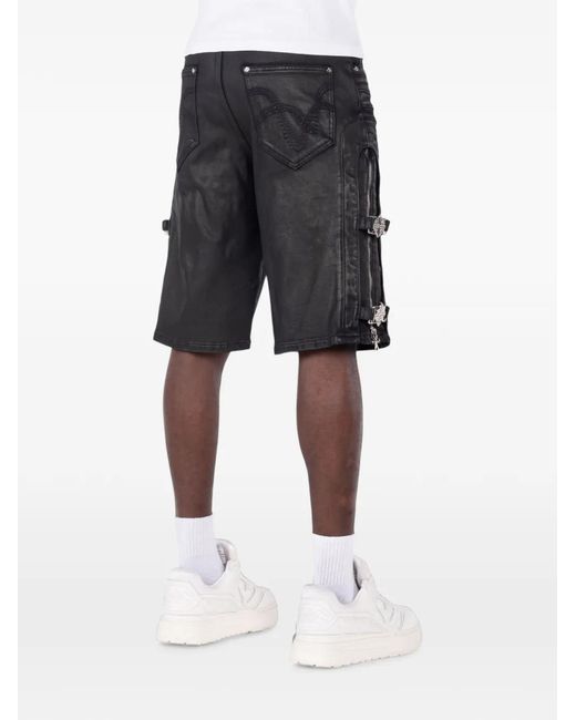 Bermudas Con Hebilla Y Apliques GUAPI de hombre de color Gray