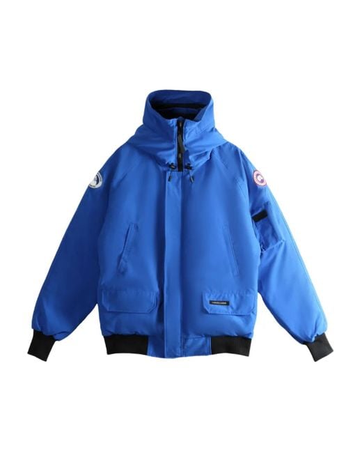 Plumífero con capucha Canada Goose de hombre de color Blue