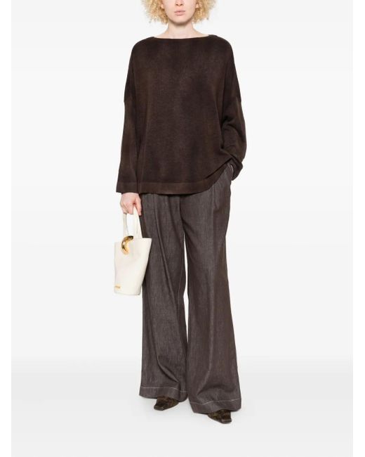 Avant Toi Black Cashmere Sweater