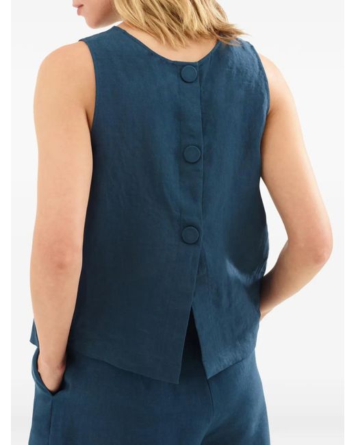 Eres Blue Ravie Tank Top