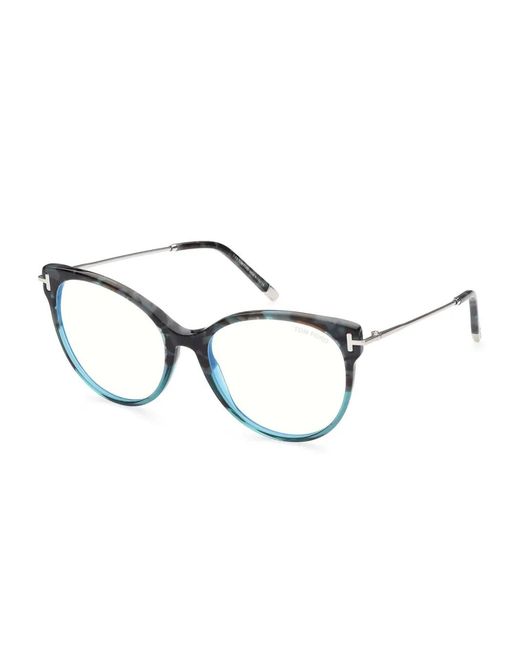 Tom Ford Brown Cat-Eye Glasses