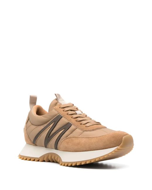 Moncler Brown Pacey Low Taop Sneakers