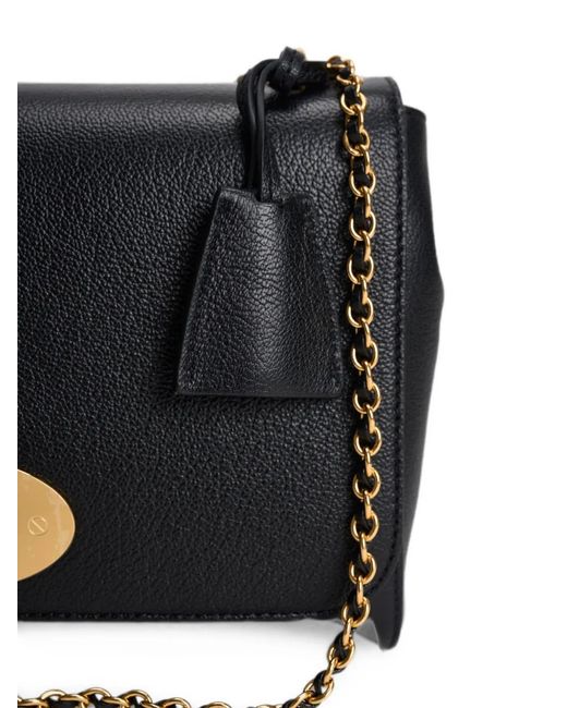 Mulberry Black Medium Lily Shoulder Bag