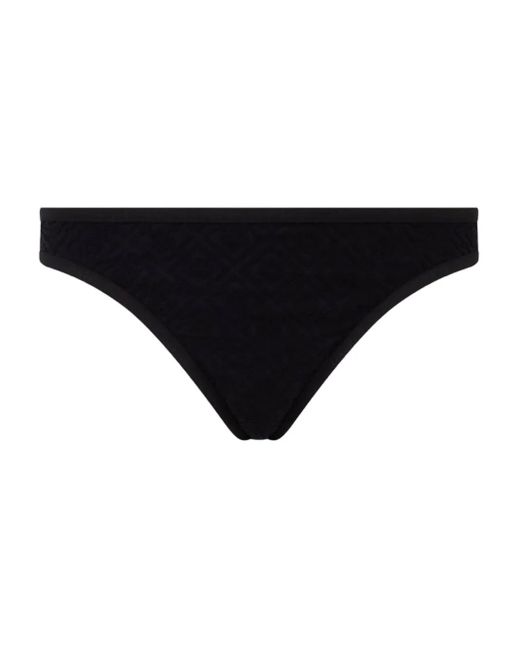 Casablanca Bikinislip Met Monogram in het Black