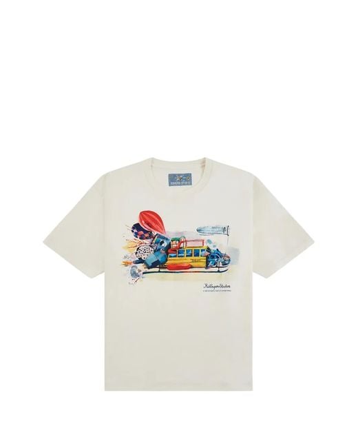 Kidsuper White Graphic-Print T-Shirt for men