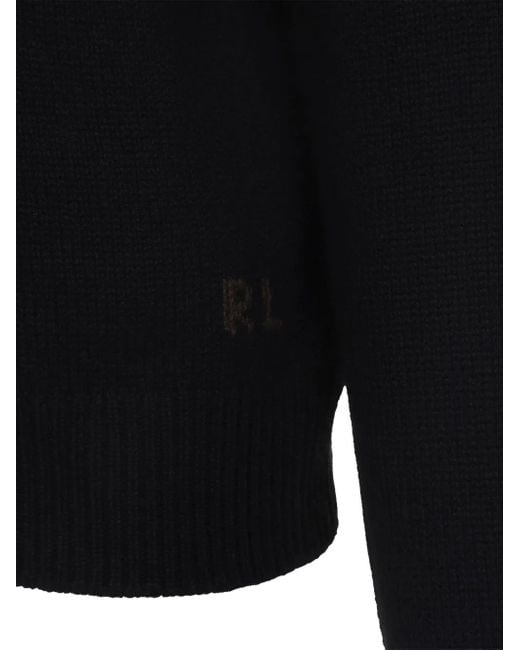 メンズ Ralph Lauren ハイネック セーター Black