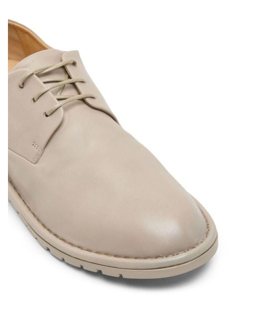 Marsèll Gray Sancrispa Leather Derby Shoes for men