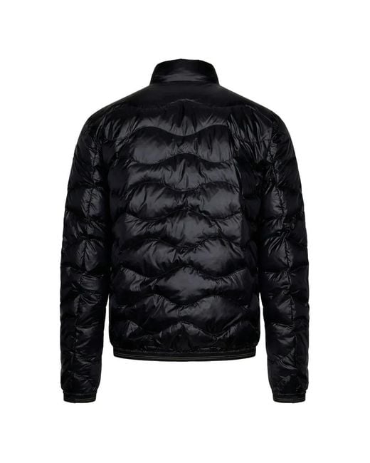 Plumífero Con Cremallera Blauer de hombre de color Black