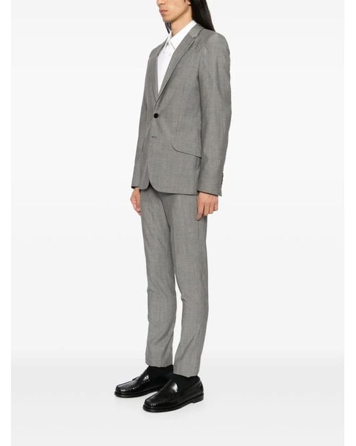 Paul Smith Gray Single-Breasted Wool-Blend Suit for men