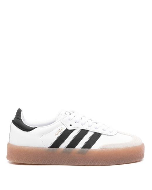 Adidas Samba Sneakers Met Vlakken in het Pink