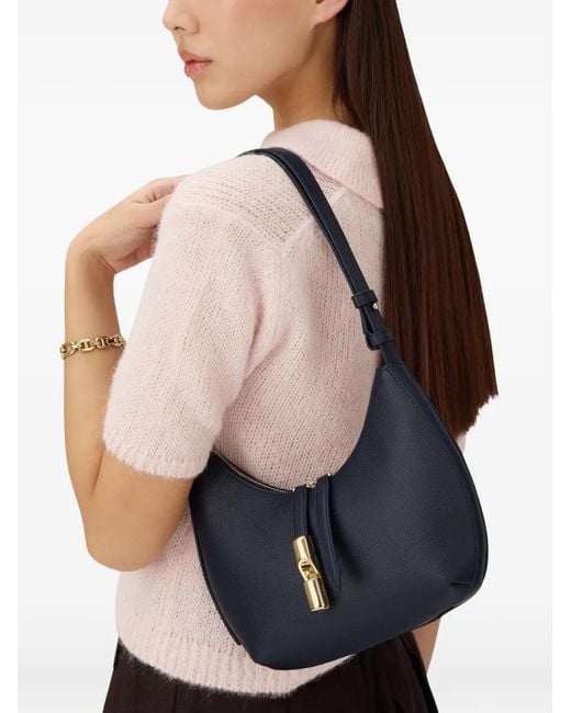 Furla Blue Dropping Bag