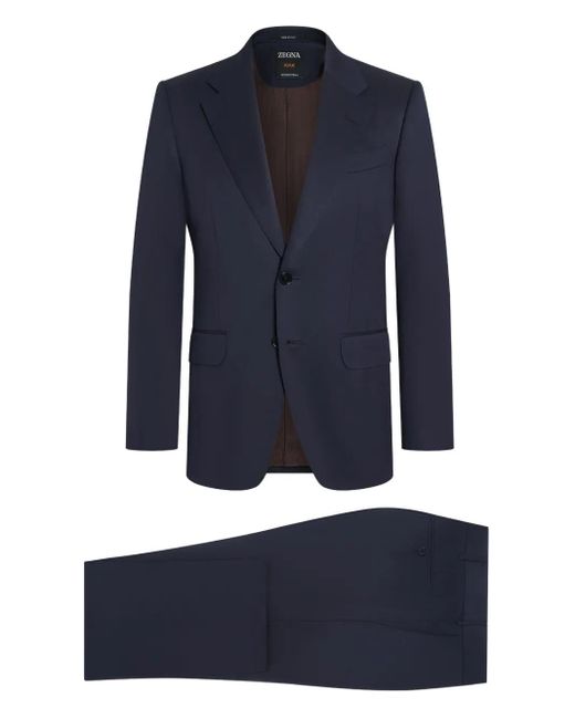 Traje Centoventimila de lana merino Zegna de hombre de color Blue