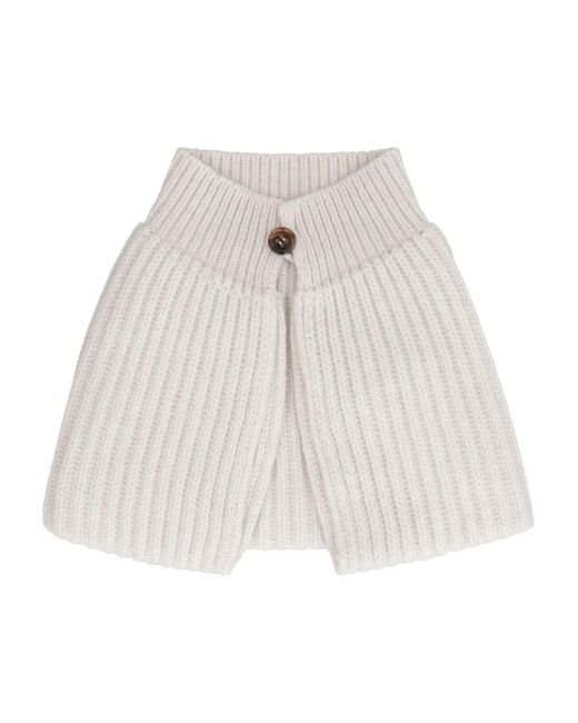 Malo カシミア カラー White