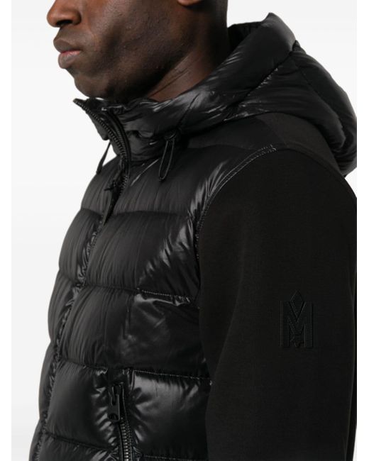 Mackage Black Frank-r Hooded Jacket for men