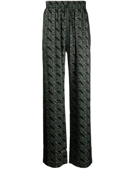 Pantalones con estampado Heart Monogram Casablancabrand de color Gray
