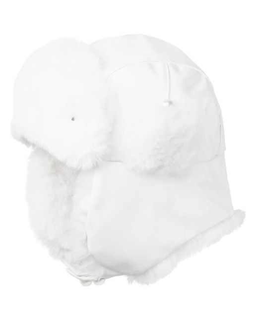 Maison Michel White Arthur Snow Hat