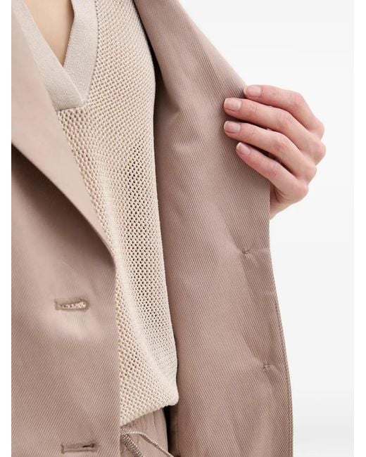 MARC AUREL Natural Button-Up Blazer