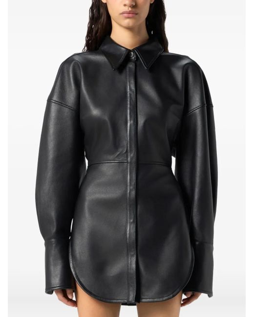 Blumarine Black Buttoned Shirt