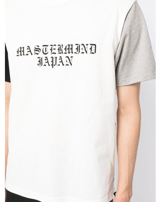 Mastermind Japan Logo-print detail T-shirt in Black für Herren