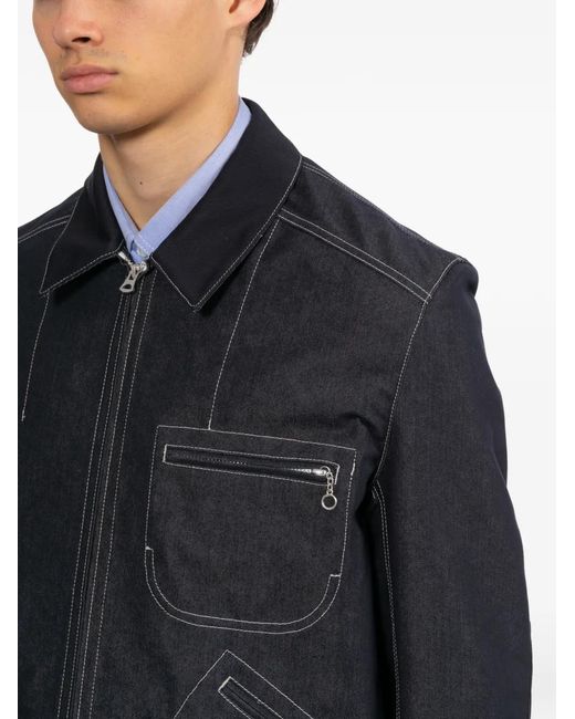 Junya Watanabe Blue Redyed Denim Jacket for men