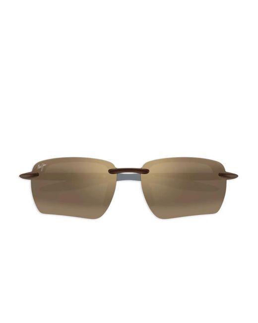 Maui Jim Brown Rahmenlose Sonnenbrille