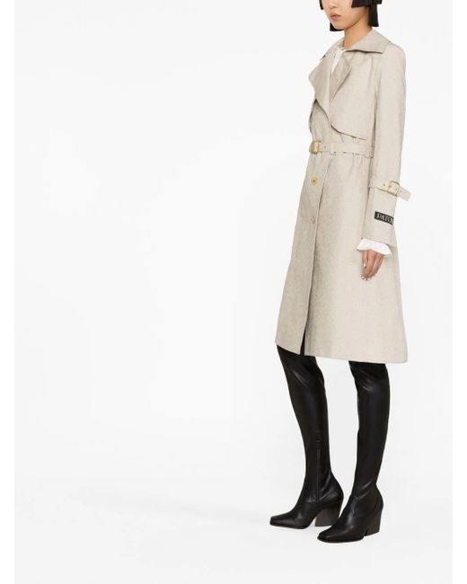 Patou Natural Belted Trench Coat