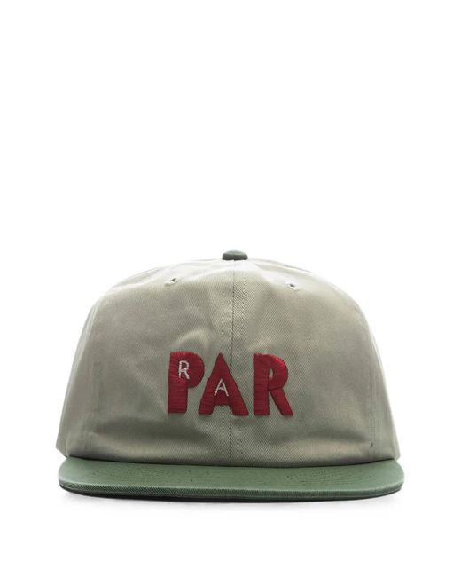 by Parra Gray 6-Panel Embroidered Hat for men