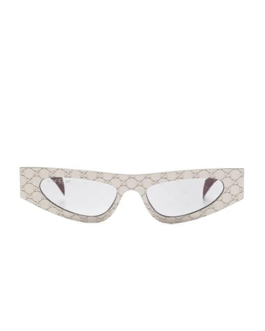 Gucci キャットアイ サングラス White