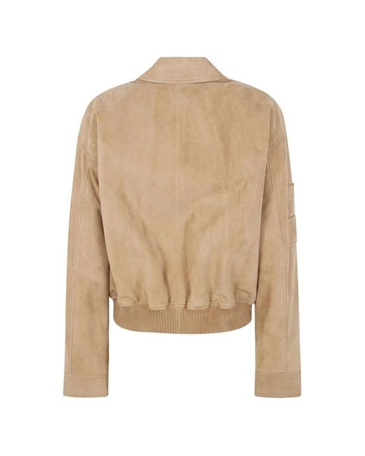 DR. HOPE Natural Pocket Suede Jacket