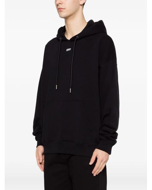Off-White c/o Virgil Abloh Black Printed Sweatshirt for men