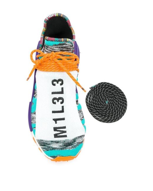 Adidas Blue X Pharrell Williams Solar Hu Nmd "Solar Pack