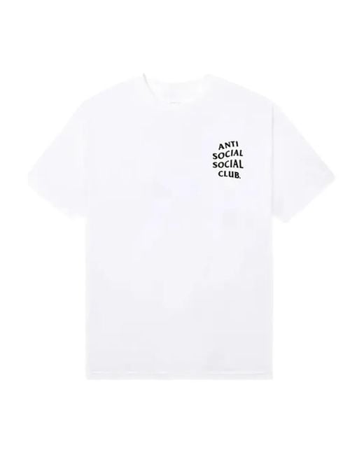 ANTI SOCIAL SOCIAL CLUB White Kkotch T-Shirt