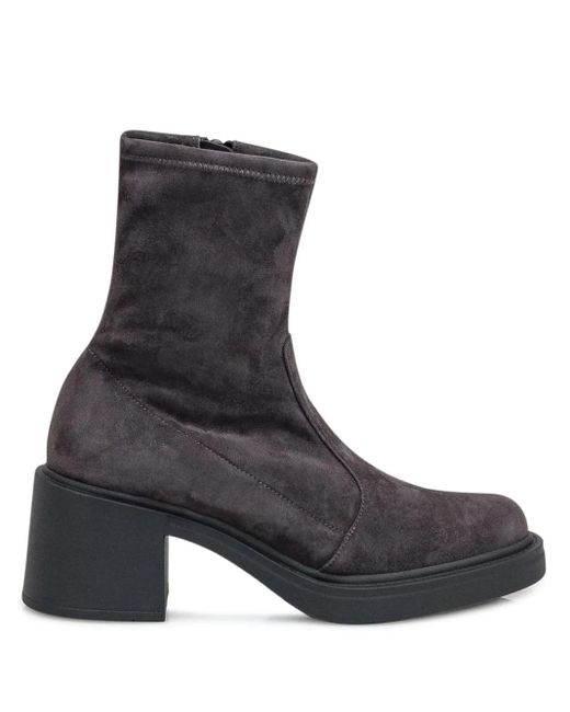 Roberto Festa Black Suede Ankle Boots