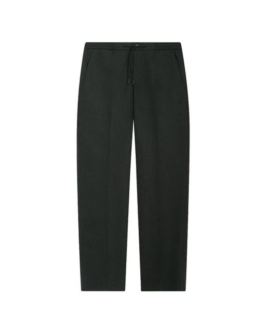 PT Torino Black Drawstring Trousers for men