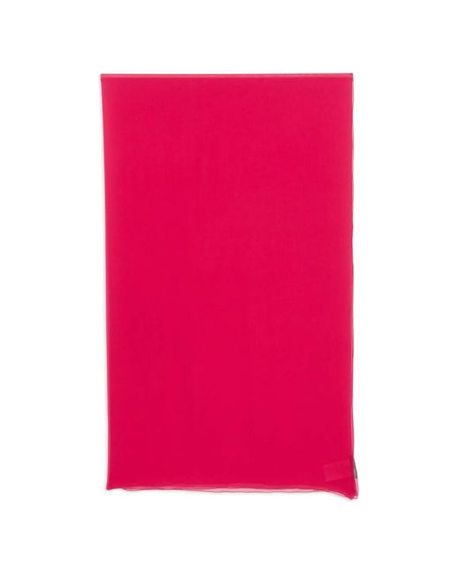 Alberta Ferretti Pink Rectangular-Shape Scarf
