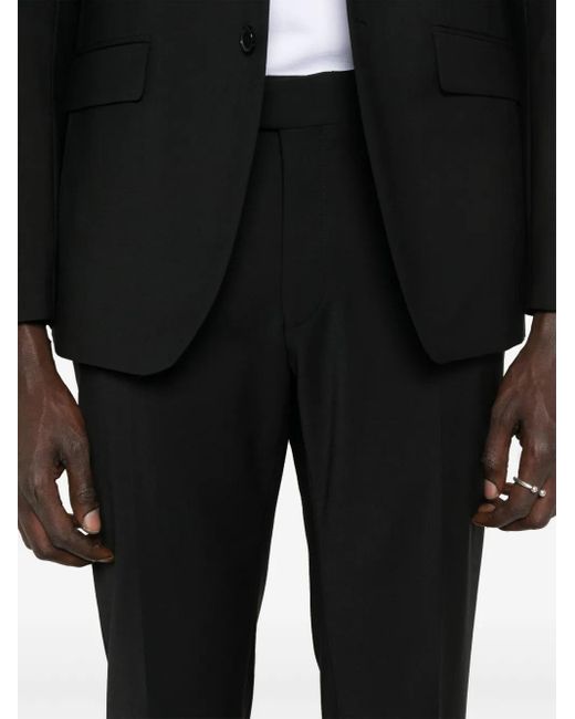 Karl Lagerfeld Black Single-Breasted Suit for men