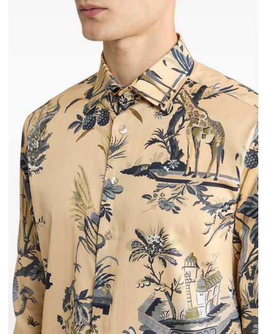 Etro Natural Shirt for men