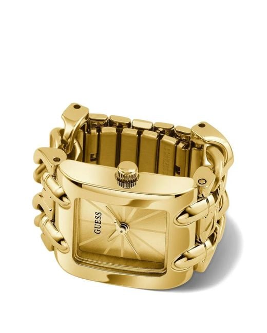 Guess Metallic 18Mm Ring Watch