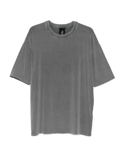 メンズ Thom Krom ウォッシュド Tシャツ Gray