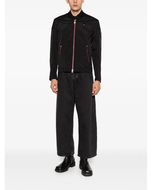 Blauer Black Thayer Zip Jacket for men