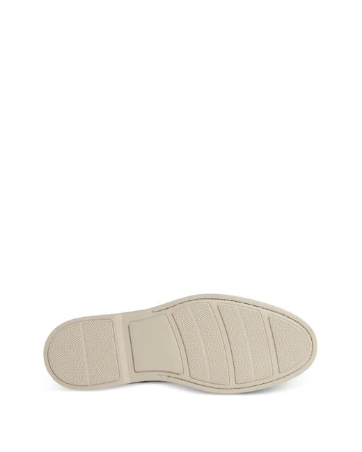 Chaussures Bateau En Cuir À Lacets Flécs pour homme en coloris Blue