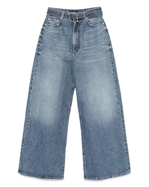 Sportmax Blue Jeans mit Gürtel