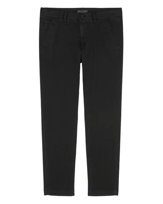 Marc O' Polo Black Tailored Trousers for men