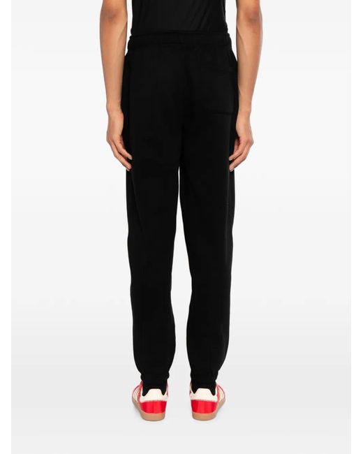 Melt Black Graphic-Print Track Pants for men